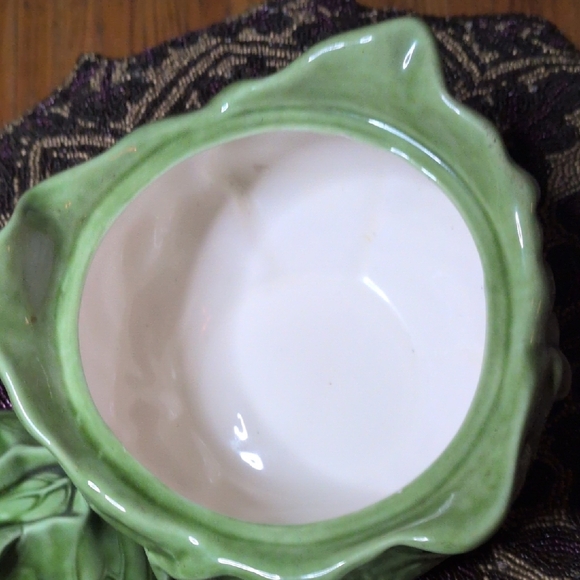 Green Cabbage Design Dinnerware Set - Picture 7 of 8